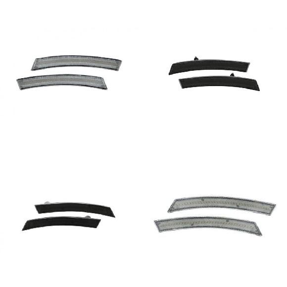 4ピース アンバー フロント LED サイドマーカー ランプ レッド リア LED サイドマーカー ライト 適用: ミニ R50 2002-2006 R52 2004-2008 R53 クリア フロント～クリア リア AL-MM-5681 AL Car light｜オートパーツエージェンシー2号店 17,950円