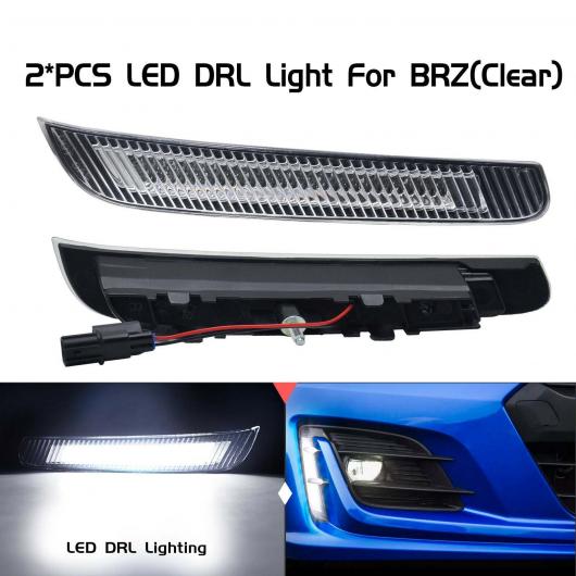 LED DRL デイタイム ランニング ライト ランプ 適用: 2017 2018 スバル BRZ クリア レンズ ホワイト AL-MM-5739 AL Car light｜オートパーツエージェンシー2号店