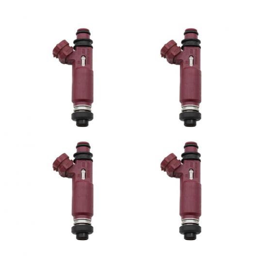 4ピース フューエル インジェクター ノズル 195500-3310 1955003310 195500 3310 適用: マツダ ミアータ 1.8L L4 1999-2001 BP4W-13-250 BP4W 13 250 AL-MM-6035 AL Car parts 17,010円