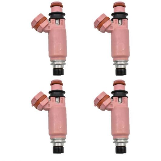 4ピース 195500-3910 16611-AA370 フューエル インジェクター ノズル ピンク 560cc 1955003910 16611AA370 適用: スバル STI WRX フォレスター AL-MM-6049 AL Car parts