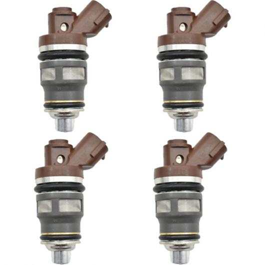 4ピース フューエル インジェクター/ノズル OEM:1001-87092 100187092 840cc 適用: トヨタ MR2 セリカ スープラ ターボ 3SGTE 2JZGTE AL-MM-6093 AL Car parts