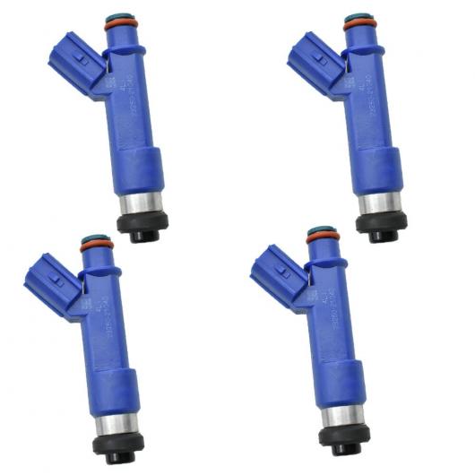 4ピース フューエル インジェクター 適用: トヨタ ヤリス ヴィッツ 2006-2014 1.5L L4 トヨタ 1ZZ ヤリス ヴィッツ NCP90 ヴィオス 23250-21040 2325021040 AL-MM-6134 AL Car parts|オートパーツエージェンシー2号店