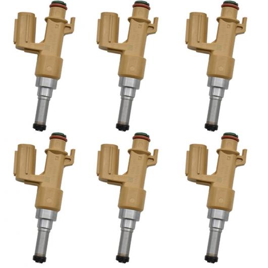 6ピース フューエル インジェクター 23250-0S020 適用: トヨタ タンドラ セコイア 5.7L V8 232500S020 AL-MM-6251 AL Car parts
