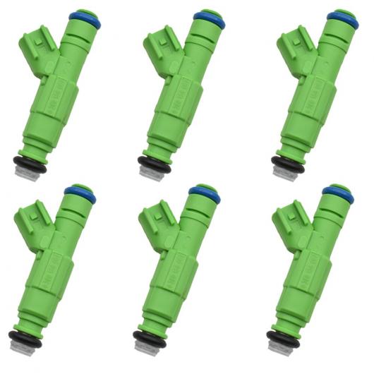 6ピース フューエル インジェクター 0280156007 81212141 適用: ダッジ/DODGE キャラバン グランド キャラバン クライスラー/CHRYSLER タウン 3.3 812-12141 AL-MM-6642 AL Car parts