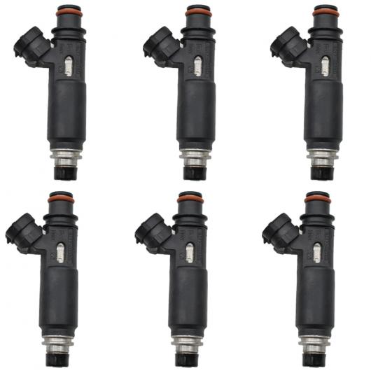 6ピース フューエル インジェクター ノズル MR578878 195500-4370 1955004370 適用: 三菱 モンテロ 3.8L 2003-2006 AL-MM-6805 AL Car parts