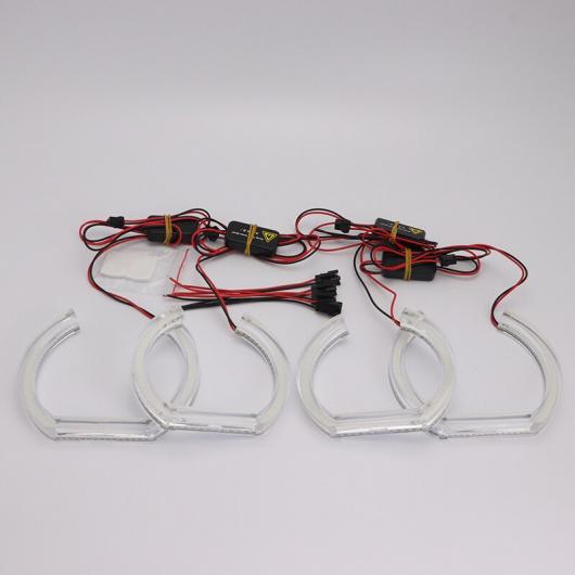 ホワイト デイライト カット スタイル DRL DTM U シャープ ライト クリスタル エンジェルアイ スタイル 適用: BMW 3シリーズ F30 F31 F34 2012-16 ハロゲン ヘッドライト U バージョン AL-MM-8369 AL Car light｜オートパーツエージェンシー2号店