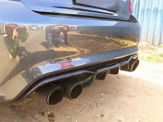 カーボンファイバー リア リップ ディフューザー スポイラー 適用: BMW 2シリーズ F87 M2 リア バンパー スポイラー バック ディフューザー AL-MM-8290 AL Exterior parts for cars