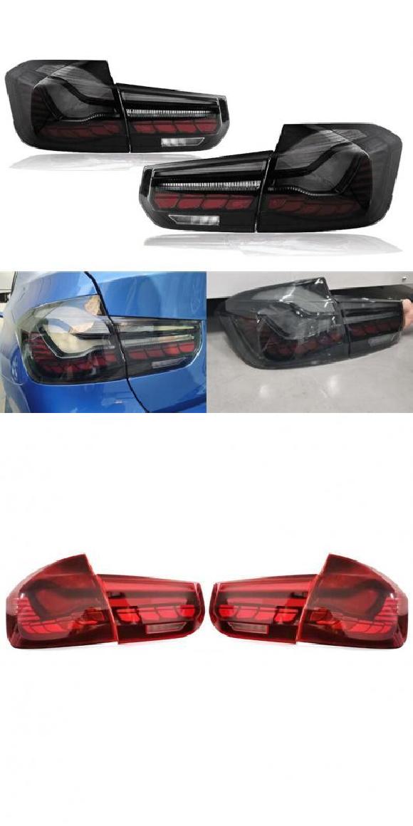 適用: BMW 3シリーズ テール ライト 2012-2019 F30 M3 F80 LED テール ランプ DRL ウインカー 4ドラゴンスケール ブラック・4ドラゴンスケール レッド AL-MM-8426 AL Car light 142,400円