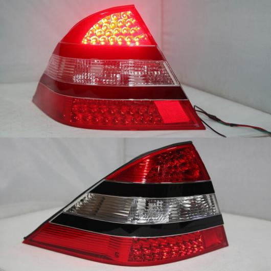 LED テール ランプ 適用: メルセデス・ベンツ W220 S280 S320 テールライト アセンブリ リア ランプ アセンブリ 1998-2005 2ピース AL-MM-8574 AL Car light