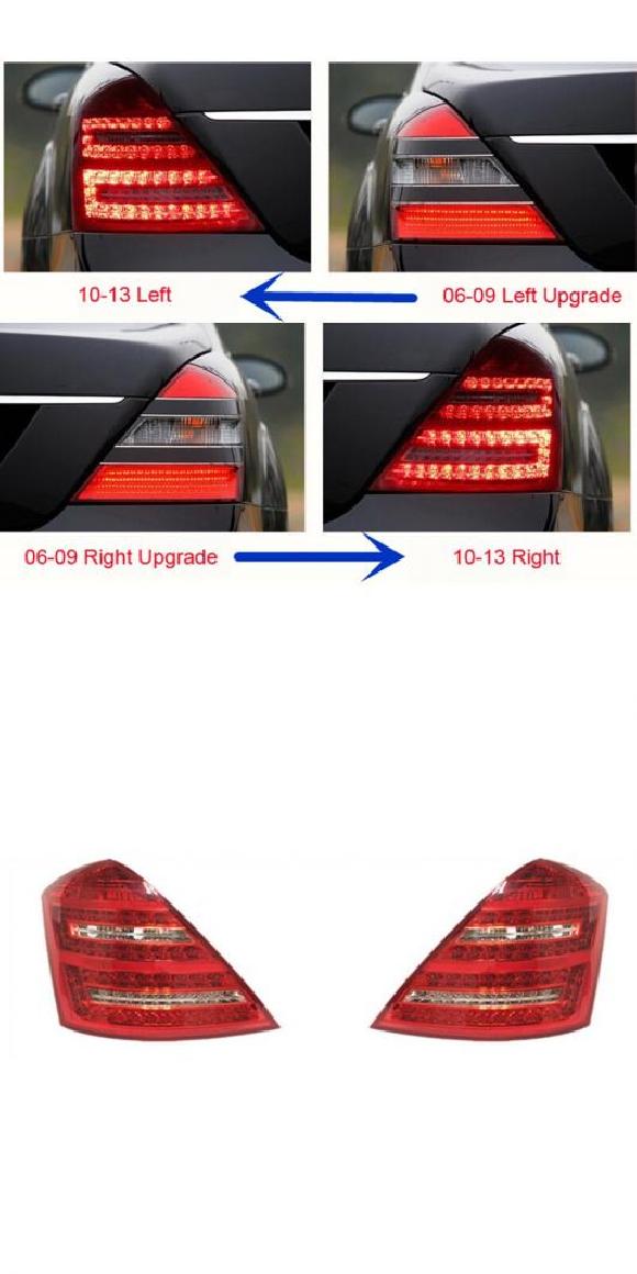 リア テールライト ブレーキ ストップ ランプ 適用: メルセデス・ベンツ W221 S300 S350 S400 S500 S600 2006-2012 ペア 左右 10-13・左右ペア 10-13 AL-MM-8634 AL Car light｜オートパーツエージェンシー2号店