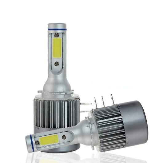 2ピース H1 H3 H4 H7 H11 9005 9007 H15 LED ヘッドライト ハイ ビーム デイ タイム ランニング ライト ヘッド フロント ランプ 適用: アウディ/AUDI メルセデス ゴルフ H4/9003/HB2 HI/LO AL-MM-8704 AL Car light|オートパーツエージェンシー2号店