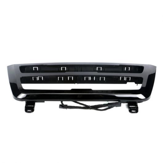 適用: BMW 3シリーズ F30 LCI ラジオ トリム LED ダッシュボード センター コンソール AC パネル ライト ブラック AL-MM-8715 AL Car light
