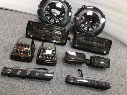 LED ヘッドライト デイタイムランニングライト フォグランプ ウインカー テール ライト 適用: メルセデス・ベンツ W463 G500 G63 G350 G55 テール ライト AL-MM-8744 AL Car light