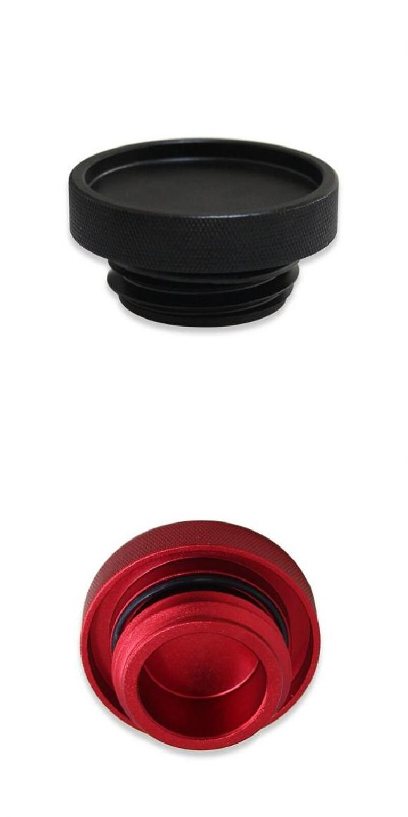 オイル キャップ オイル キャップ ラウンド スタイル 適用: WRX STI FRS BRZ レッド/ブラック ブラック・レッド AL-NN-0488 AL Exterior parts for cars