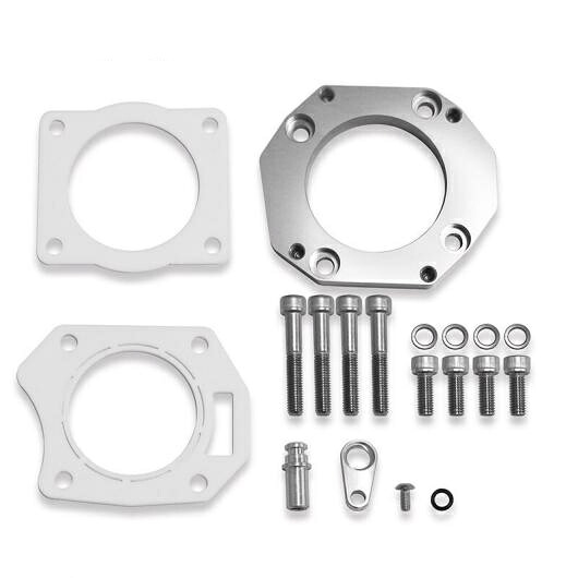 アルミニウム レーシング ZDX スロットル ボディ アダプタ 適用: 06-15 ホンダ シビック SI AL-NN-0527 AL Car parts