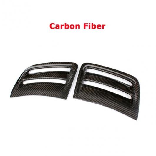 適用: Cクラス カーボンファイバー フロント バンパー サイド 通気口 ステッカー ベンツ W204 C63 AMG 08-11 FRP フェンダー ベント パネル トリム カバー カーボン AL-NN-0570 AL Exterior parts for cars