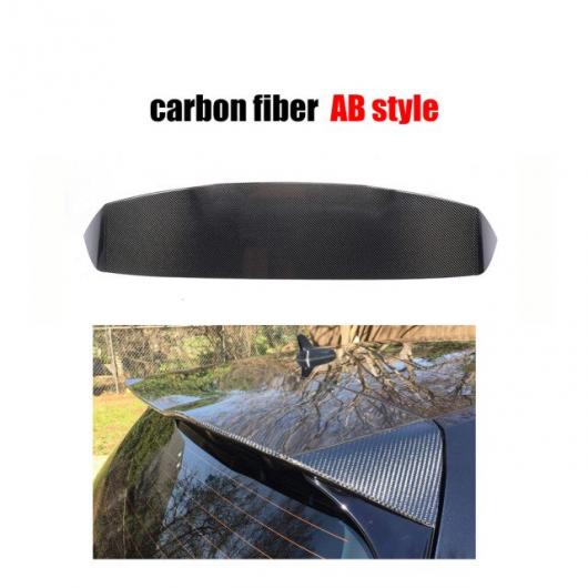 カーボンファイバー リア ルーフ スポイラー シールド ウイング リップ 適用: フォルクスワーゲン/VOLKSWAGEN VW ゴルフ 7 MK7 VII GTI R 2014-2019 ハッチバック スポイラー スタイル 2 AL-NN-0742 AL Exterior parts for cars