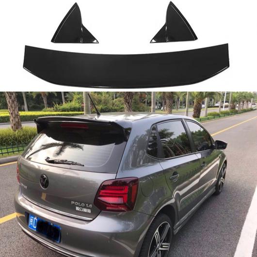 適用: VW ポロ スポイラー ABS 素材 リア ウイング プライマーカラー VW ポロ リア スポイラー フォルクスワーゲン/VOLKSWAGEN ポロ スポイラー 2011-2018 ブラック AL-NN-0573 AL Exterior parts for cars