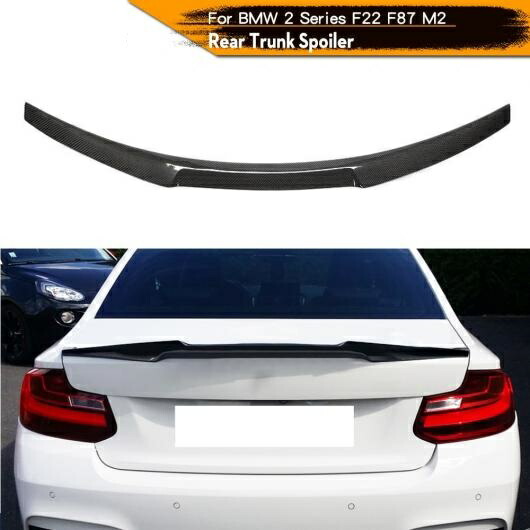 リア トランク スポイラー ブーツ リップ ウイング スポイラー 適用: BMW F87 M2 F22 220i M235i クーペ 2014-2019 カーボンファイバー AL-NN-0816 AL Exterior parts for cars