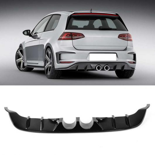 光沢ブラック 適用: R400 リア バンパー ディフューザー バランス フォルクスワーゲン/VOLKSWAGEN ゴルフ MK7.5 R GTD 2017 2018 2019 202 ABS プラスチック AL-NN-0849 AL Exterior parts for cars｜オートパーツエージェンシー2号店