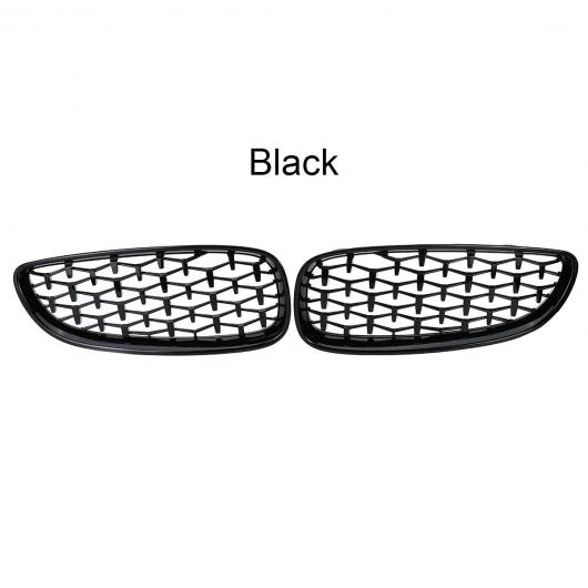 ペア フロント ひし形 グリル 適用: BMW Z4 E89 2009 2010 2011 2012 2013 2014 15 2016 ブラック AL-NN-0988 AL Exterior parts for cars