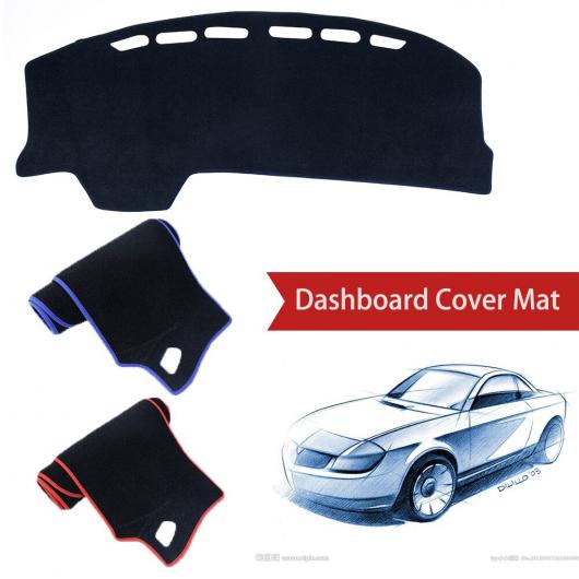 ダッシュボード カバー ダッシュマット 適用: ホンダ シティ GM6 2015～2019 2016 右ハンドル用・左ハンドル用 ポリエステル レッド エッジ～ポリエステル ブラック エッジ AL-NN-1182 AL Interior parts for cars