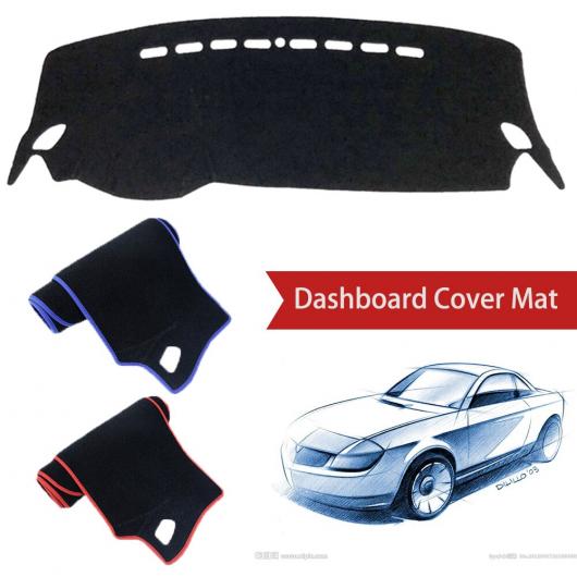 ダッシュボード カバー ダッシュマット 適用: MG ZS 2017 2018 2019 右ハンドル用・左ハンドル用 ポリエステル レッド エッジ～ポリエステル ブラック エッジ AL-NN-1306 AL Interior parts for cars