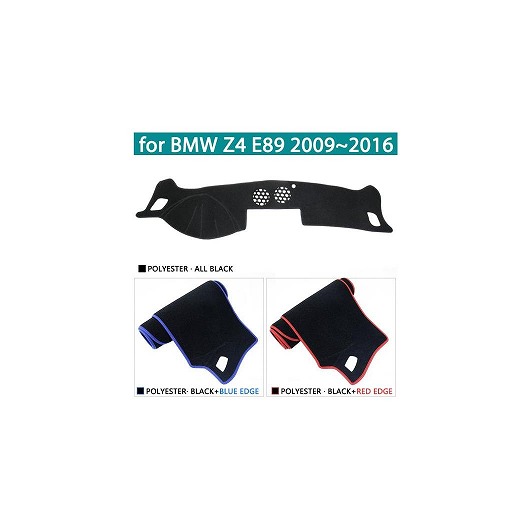 ダッシュボード カバー ダッシュマット 適用: BMW Z4 E89 2009 2010 2011 2012 2013 右ハンドル用・左ハンドル用 ポリエステル レッド エッジ～ポリエステル ブラック エッジ AL-NN-1353 AL Interior parts for cars