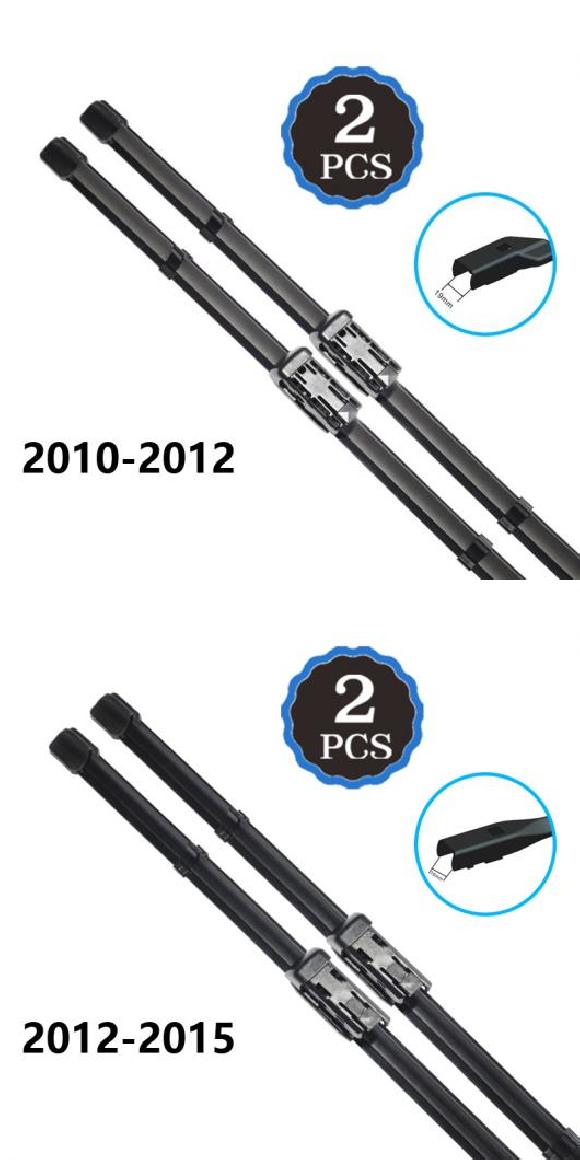ワイパー ブレード 適用: フォルクスワーゲン/VOLKSWAGEN VW パサート B7 3C 2010 2011 2012 2013 2014 2015 フロント 2010-2012 B7・2012-2015 B7 AL-NN-1606 AL Car parts