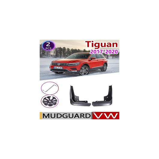 マッド ガード フラップ 泥よけ 2ピース 適用: フォルクスワーゲン/VOLKSWAGEN VW ティグアン MK2 5N 2017 2018 2019 2020 フロント AL-NN-1980 AL Exterior parts for cars