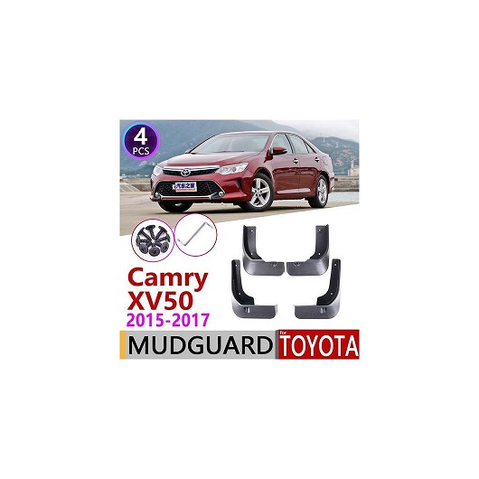 マッド ガード フラップ 泥よけ 4ピース フロント リア 適用: トヨタ カムリ XV50 50 2015 2016 2017 AL-NN-2054 AL Exterior parts for cars