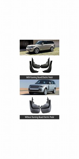 マッド ガード フラップ 泥よけ 適用: ランド ローバー/ROVER レンジ ローバー/ROVER 2013～2019 L405 2014 2015 2016 2017 ランニング ボード・ランニング ボードなし AL-NN-2098 AL Exterior parts for cars 21,233円
