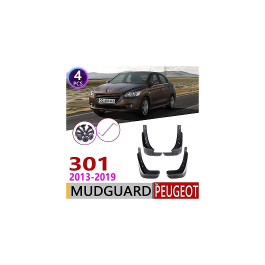 マッド ガード フラップ 泥よけ フロント リア 適用: プジョー/PEUGEOT 301 2013～2019 2014 2015 2016 2017 2018 AL-NN-2125 AL Exterior parts for cars 10,288円