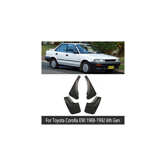 マッド ガード フラップ 泥よけ 適用: トヨタ カローラ アルティス E90 E100 E120 E130 E140 E170 1988～2017 オート E90 1988-1992 AL-NN-2234 AL Exterior parts for cars