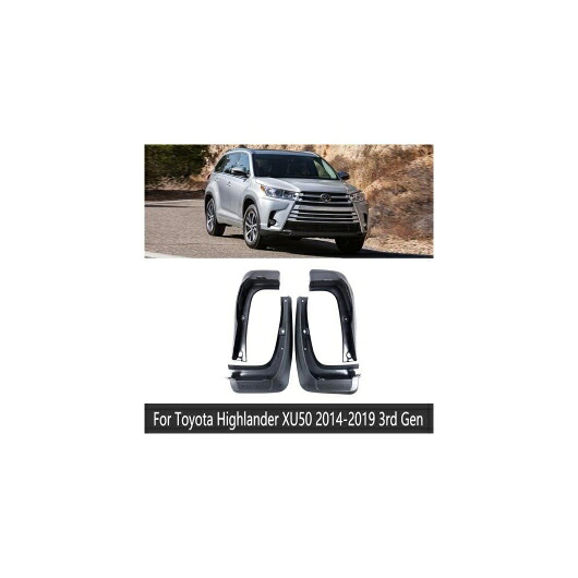 マッド ガード フラップ 泥よけ 適用: トヨタ ハイランダー XU20 XU40 XU50 2001～2019 20 40 50 2014-2019 XU50 AL-NN-2251 AL Exterior parts for cars