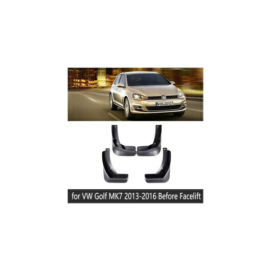 マッド ガード フラップ 泥よけ 適用: フォルクスワーゲン/VOLKSWAGEN VW ゴルフ 6 7 MK6 MK7 2009～2019 2010 2015 2018 2013-2016 MK7 AL-NN-2252 AL Exterior parts for cars｜オートパーツエージェンシー2号店