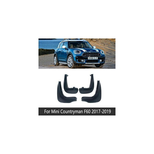 マッド ガード フラップ 泥よけ 適用: ミニ カントリーマン R60 F60 2010～2019 2013 2014 2015 2016 2017 2018 2017-2019 F60 AL-NN-2271 AL Exterior parts for cars 24,332円
