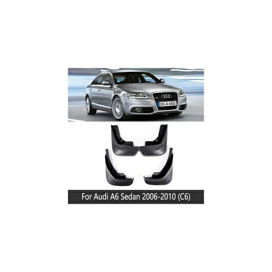 マッド ガード フラップ 泥よけ 適用: アウディ/AUDI A6 セダン サルーン C6 C7 C8 2006～2020 2008 2009 2010 2015 2018 2019 2006-2010 C6 AL-NN-2298 AL Exterior parts for cars