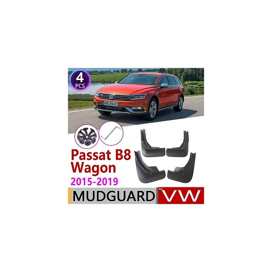 マッド ガード フラップ 泥よけ 適用: フォルクスワーゲン/VOLKSWAGEN VW パサート B8 ワゴン エステート 2015～2019 2016 2017 2018 AL-NN-2205 AL Exterior parts for cars