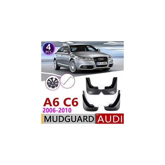 マッド ガード フラップ 泥よけ 適用: アウディ/AUDI A6 セダン サルーン C6 2006~2010 2007 2008 2009 第3世代 AL-NN-2285 AL Exterior parts for cars