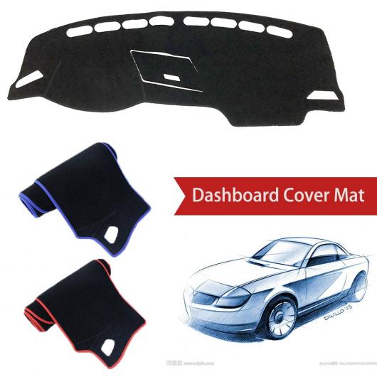 ダッシュボード カバー ダッシュマット 適用: フォルクスワーゲン/VOLKSWAGEN VW 右ハンドル用・左ハンドル用 ポリエステル レッド エッジ～ポリエステル ブラック エッジ AL-NN-2758 AL Interior parts for cars 9,134円