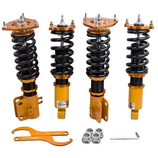 コイルオーバー キット 適用: スバル レガシィ GT セダン 4-ドア 1998-2004 ADJ. ダンパー ショック AL-NN-3217 AL Car parts