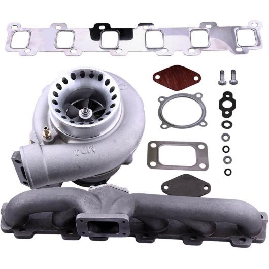 ターボ マニホールド+ターボチャージャー 適用: 日産 サファリ パトロール TD42 GQ Y60 GR ガソリン 4.2L GT35 GT3582 ターボ ターボチャージャー AL-NN-3492 AL Car parts 96,030円