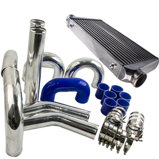 ユニバーサル 300×600×70mm インタークーラー+76mm ターボ パイピング パイプ キット AL-NN-3659 AL Car parts