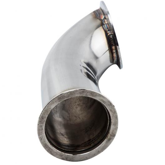 ユニバーサル 90 度 SS エルボー アダプタ ダウンスパウト 3ID V-バンド フランジ AL-NN-3663 AL Car parts