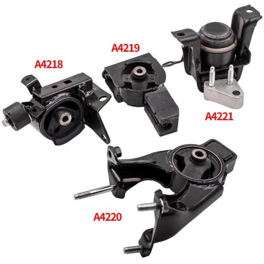 エンジン モーター＆トランス マウント 4ピース 適用: 2003-2008 トヨタ カローラ 1.8L 自動車 トランス AL-NN-3814 AL Car parts