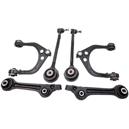 6 ピース 5168389AB フロント アッパー＆ロワー コントロールアーム 適用: ダッジ/DODGE チャレンジャー 2011-2014 RWD 4670508AF 4670509AF AL-NN-3901 AL Car parts｜オートパーツエージェンシー2号店