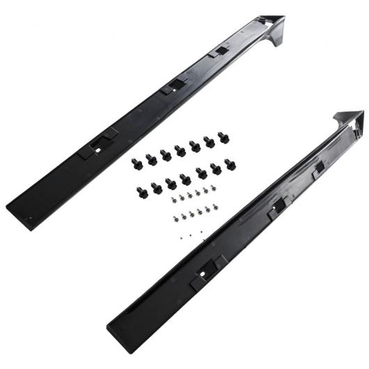 1ペア プラスチック サイド スカート エクステンション 2016-2019 適用: ホンダ シビック 4DR セダン LX EX SI BLK AL-NN-4165 AL Car parts｜オートパーツエージェンシー2号店