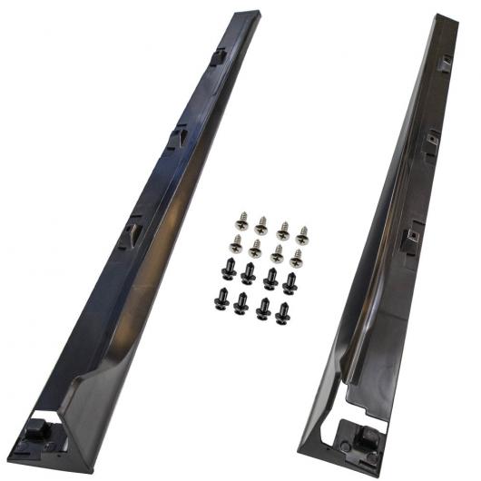 スカート エクステンション + レッド ストリップ 適用: シビック セダン カーボン テクスチャ サイド 2016 2017 2018 2019 2020 2021 AL-NN-4176 AL Car parts