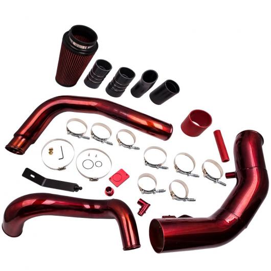 レッド ターボ インタークーラー パイプ＆コールド エア インテーク キット 適用: フォード/FORD F350 6.0L 2003-2007 AL-NN-4246 AL Car parts